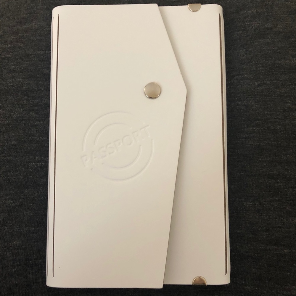 San Lorenzo White passport & luggage tag